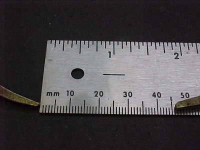 OD Caliper and metal ruler